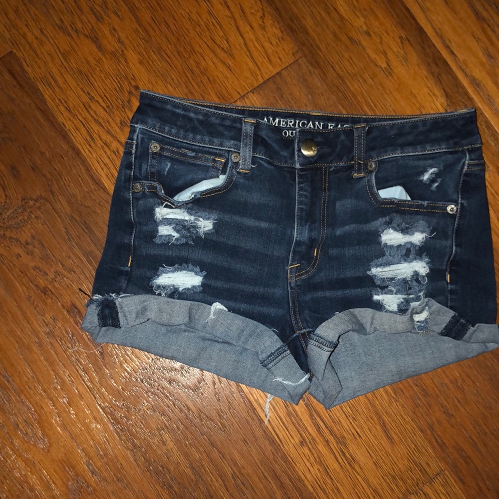 360* super stretch jean shorts